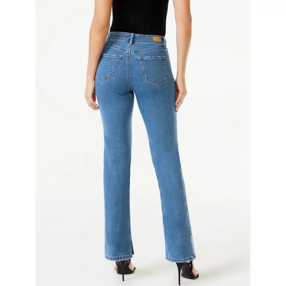 Sofia Jeans Womens Eden Size 24W Slim Straight Super High Rise Classic 90s Jeans - Picture 3 of 7